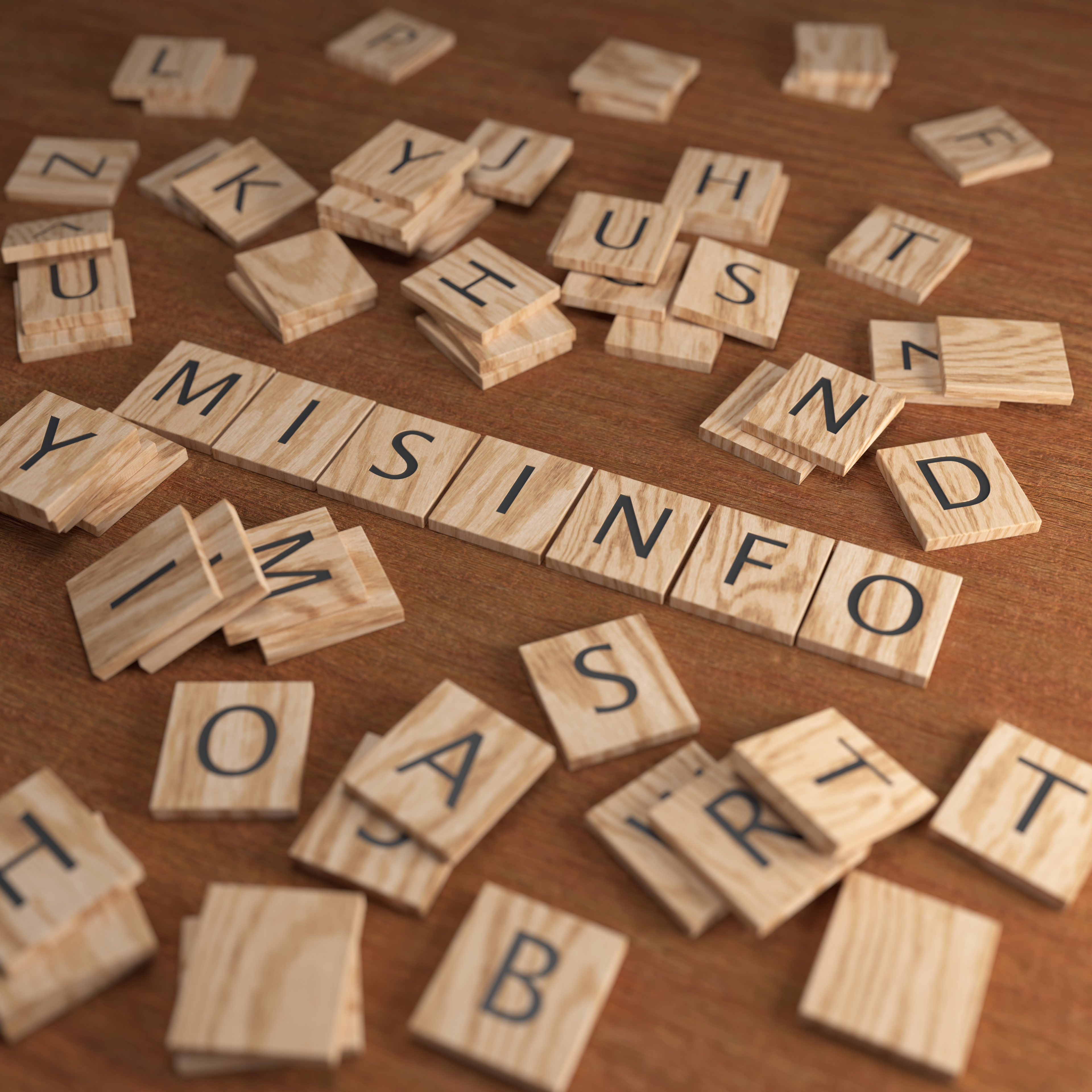 Scrabble Letters MISINFO