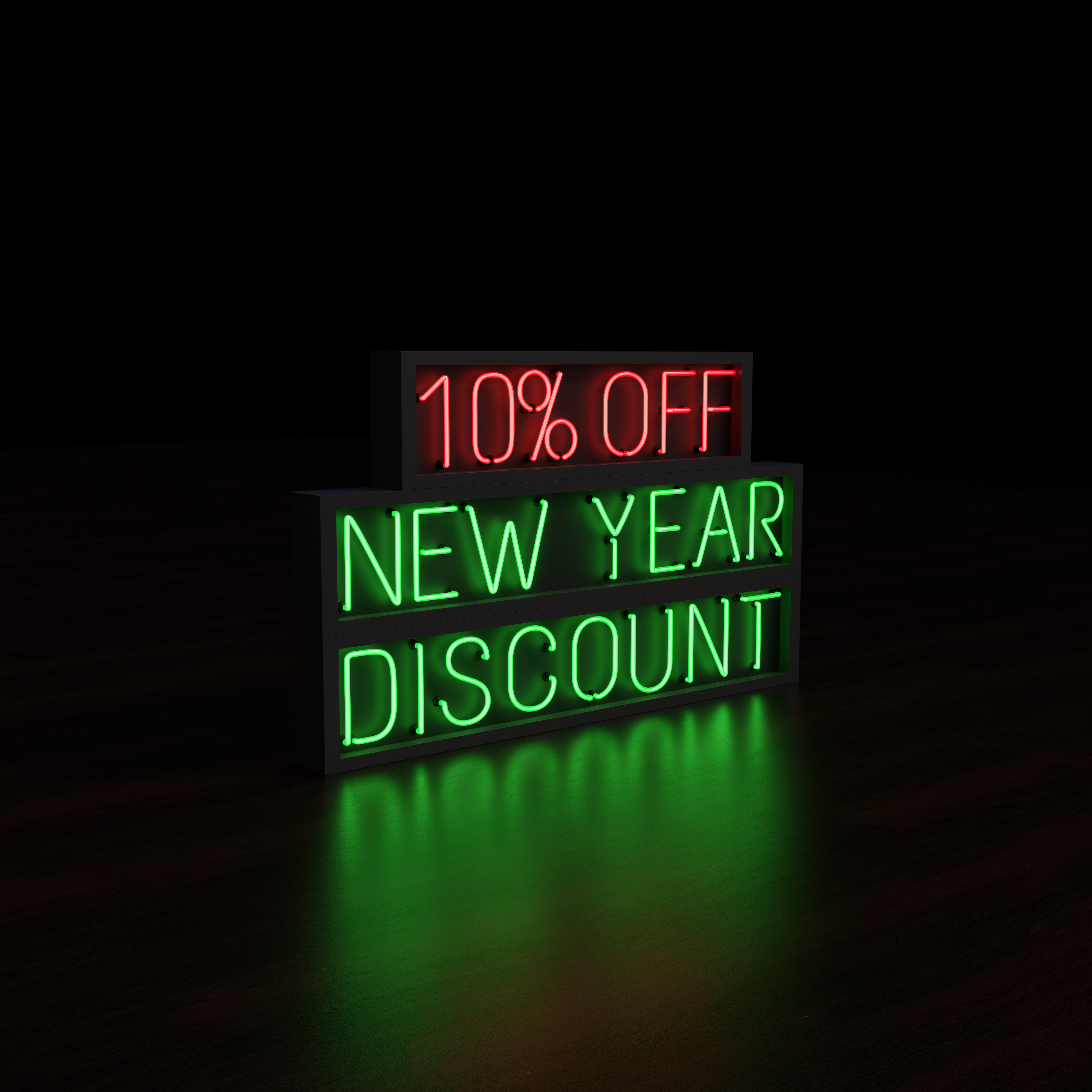 NEW YEAR DISCOUNT 10 PERCENT