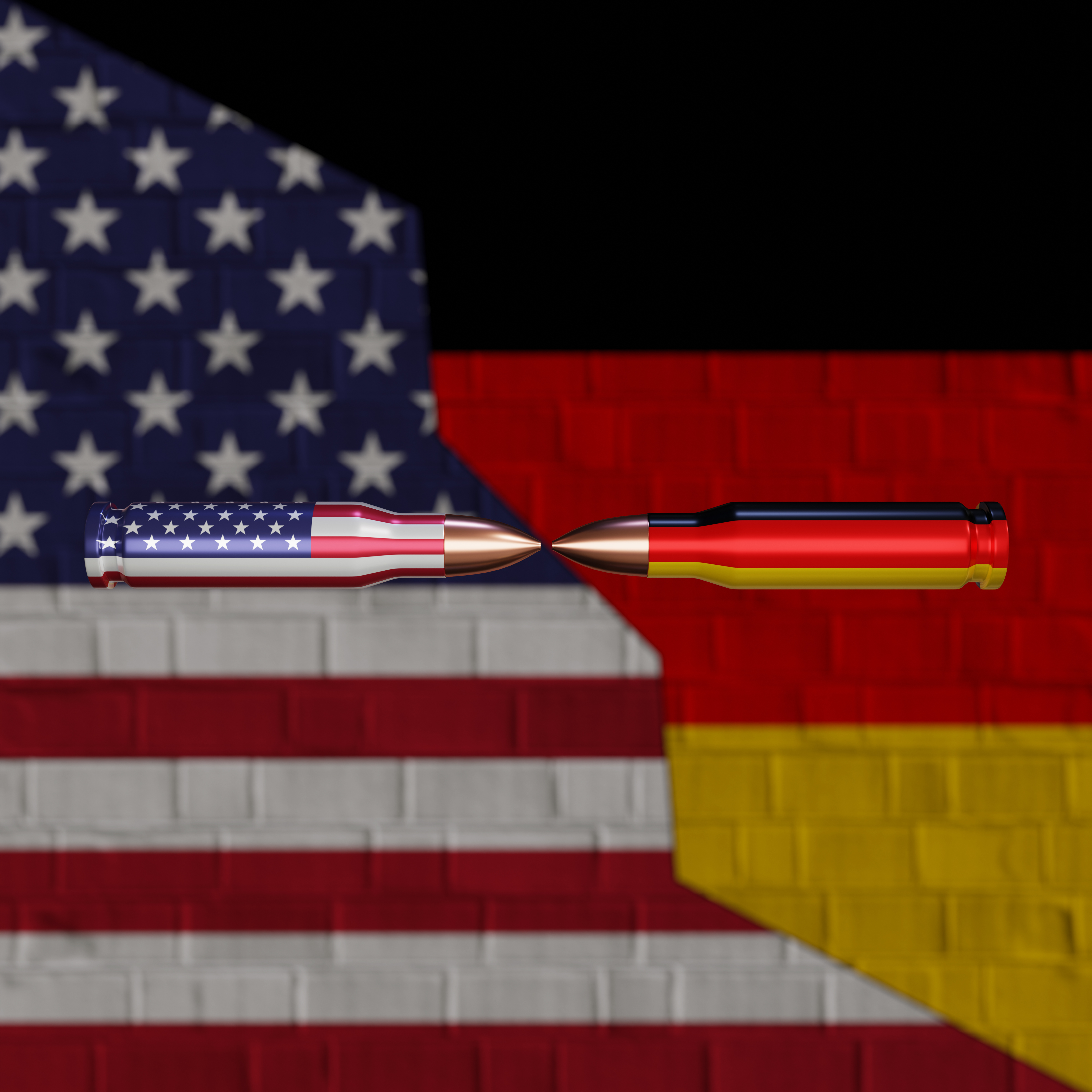 THE CONFRONTATION BETWEEN USA AND GERMANY