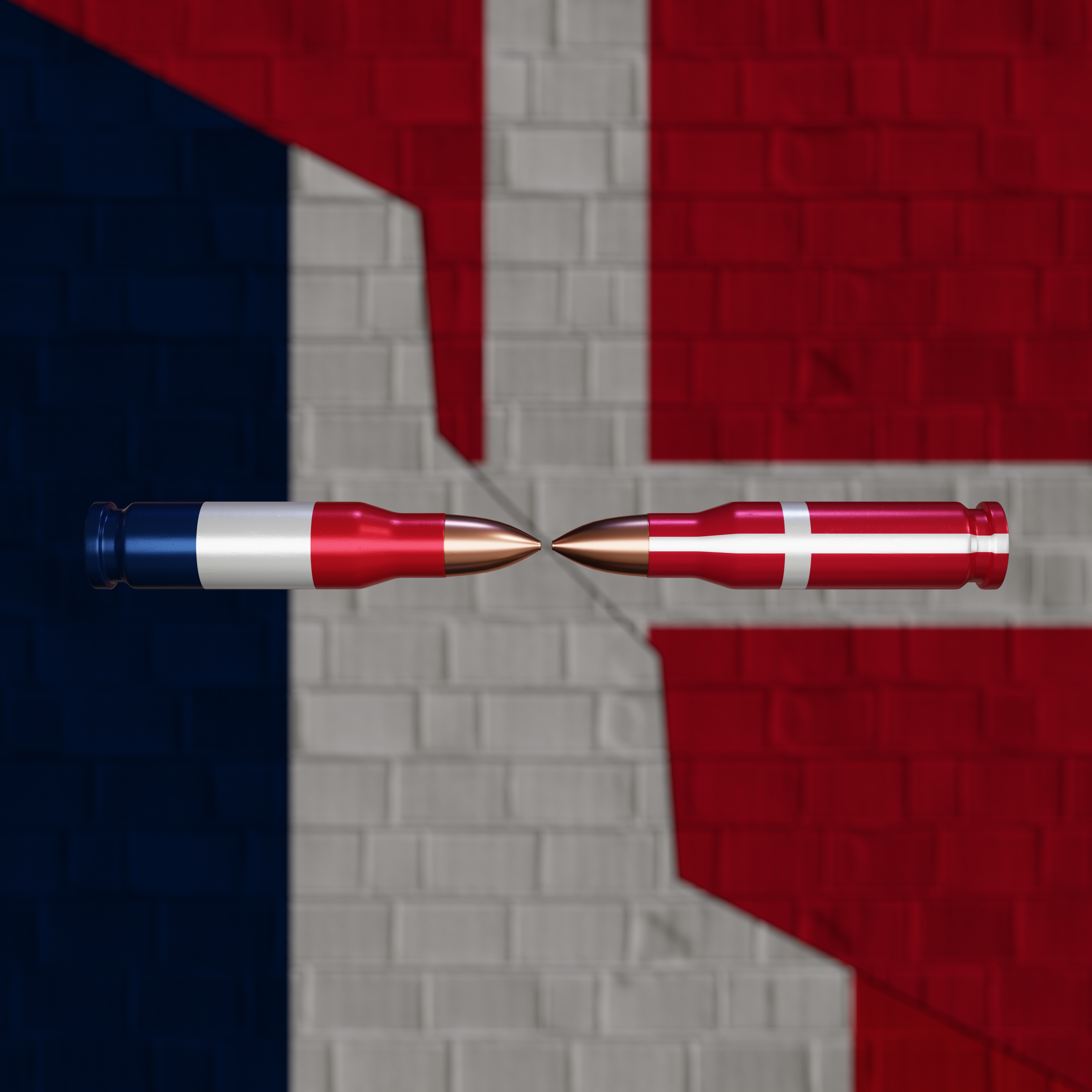 THE CONFRONTATION BETWEEN FRANCE AND DENMARK