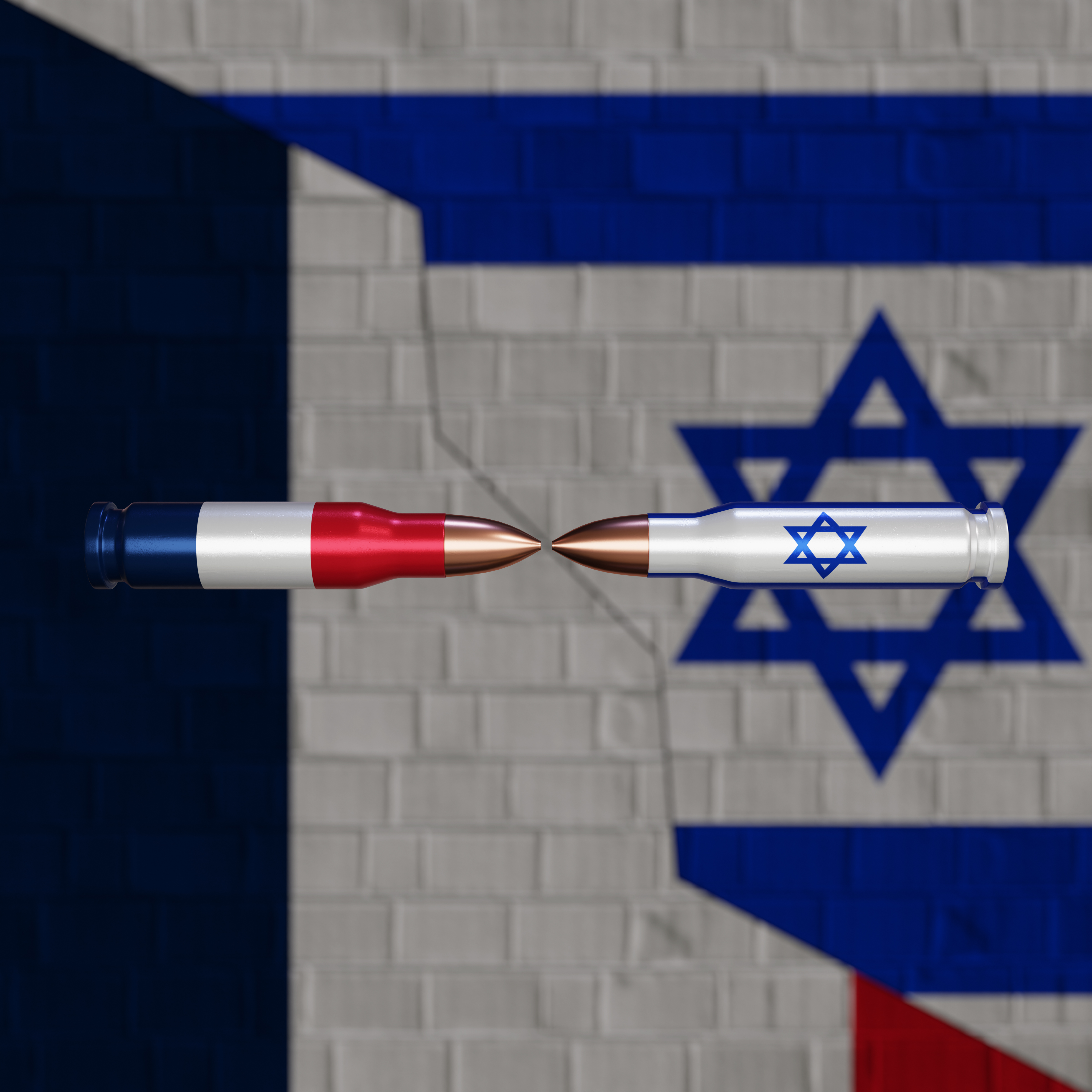 THE CONFRONTATION BETWEEN FRANCE AND ISRAEL
