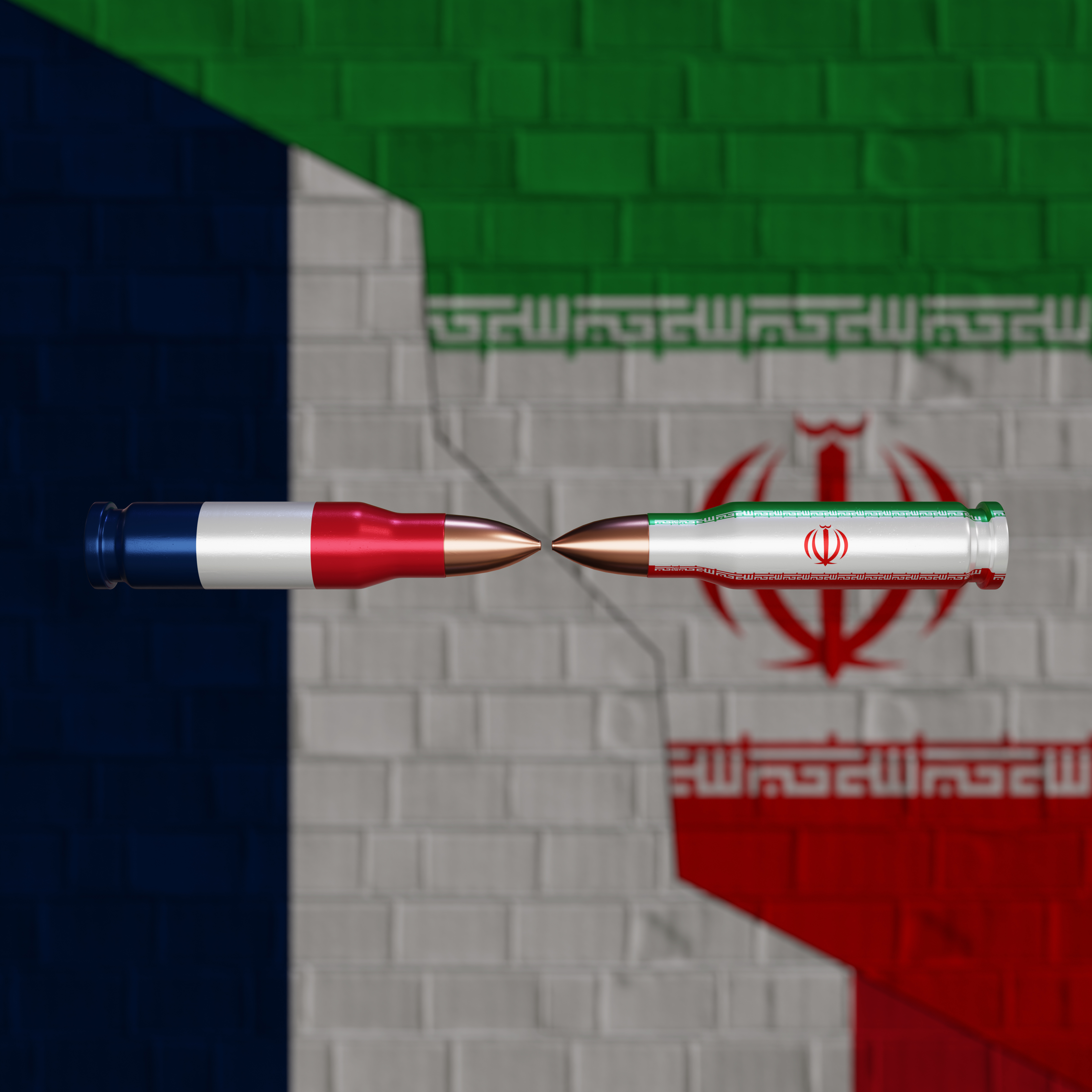 THE CONFRONTATION BETWEEN FRANCE AND IRAN