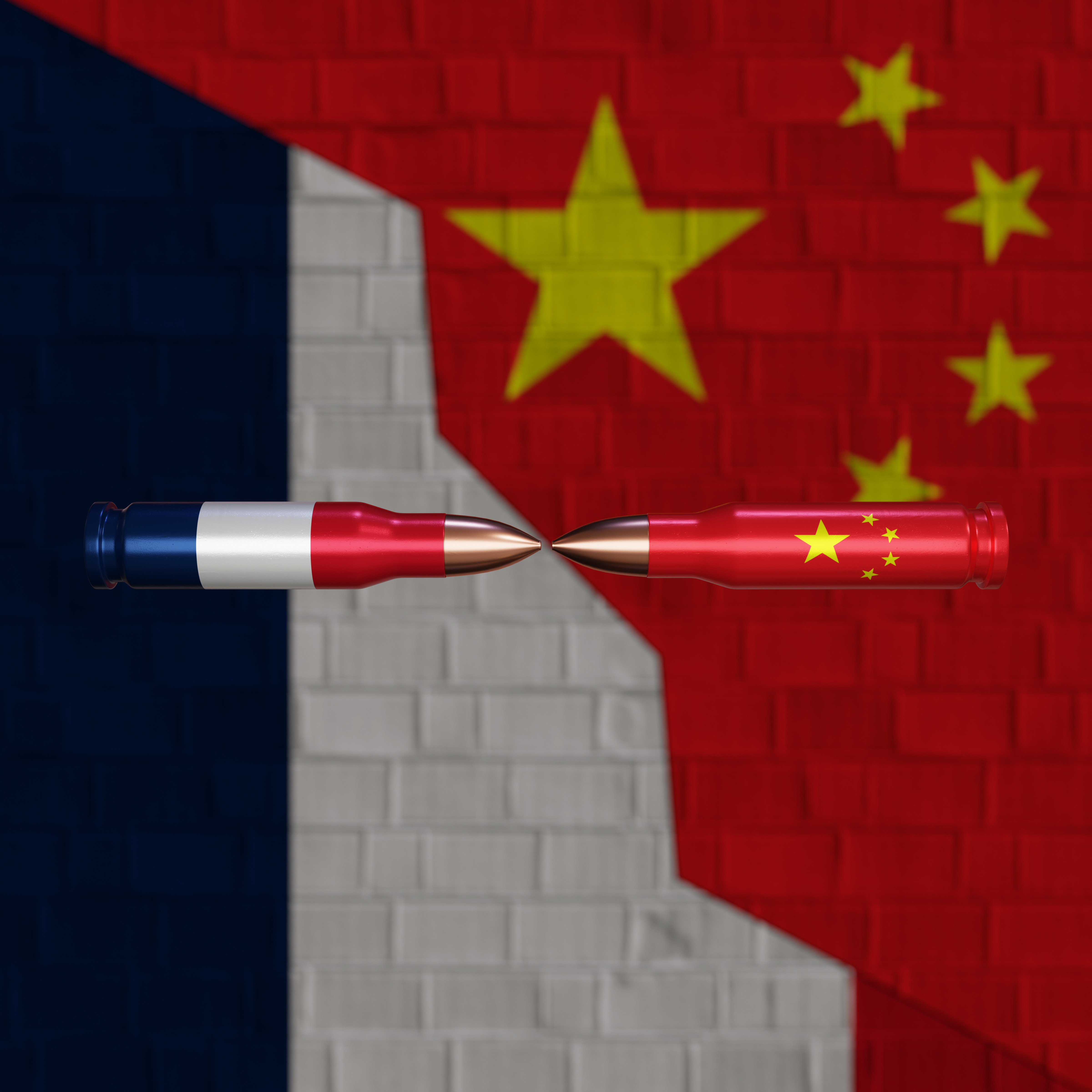 THE CONFRONTATION BETWEEN FRANCE AND CHINA