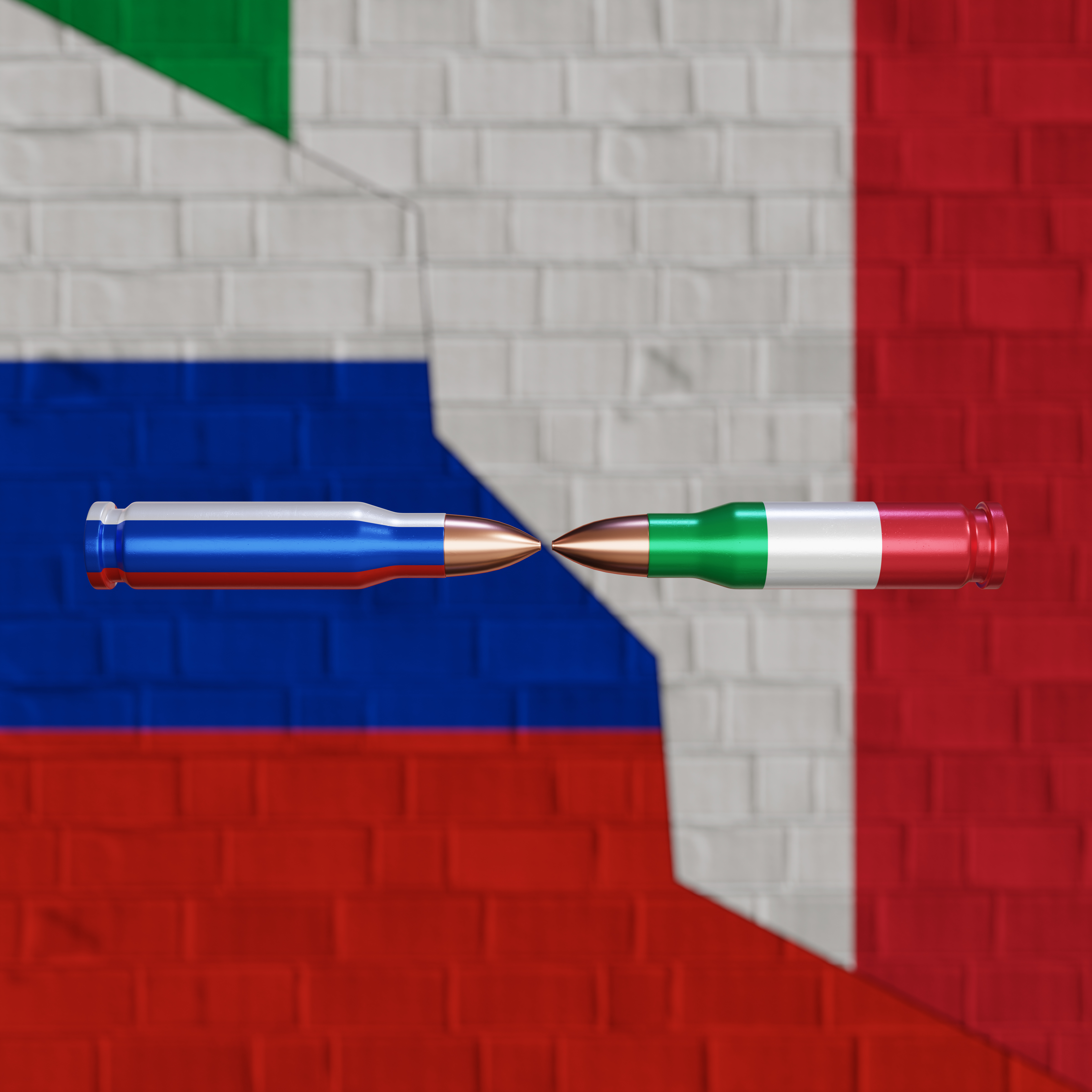 THE CONFRONTATION BETWEEN RUSSIA AND ITALY