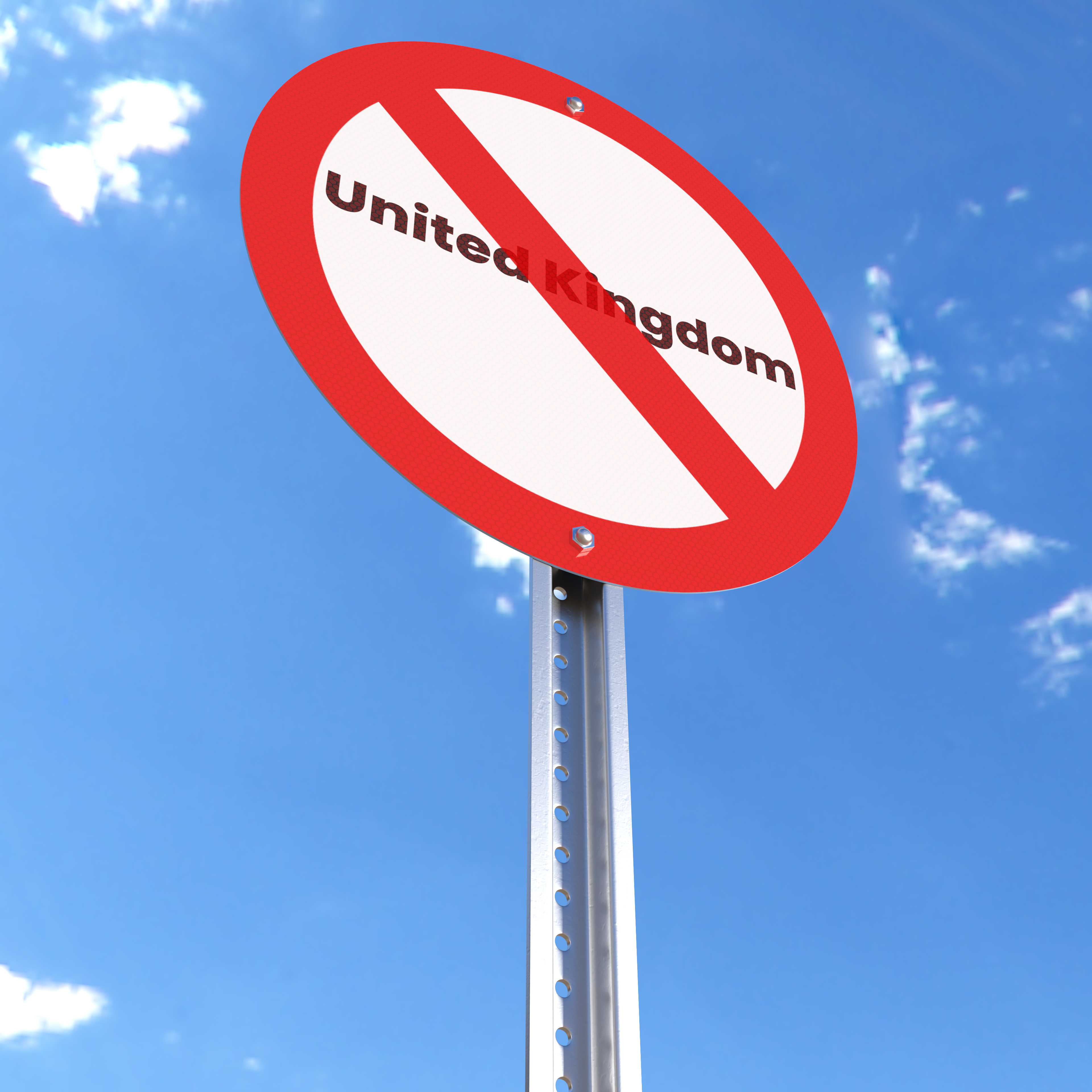 Do Not Enter - United Kingdom - Sign