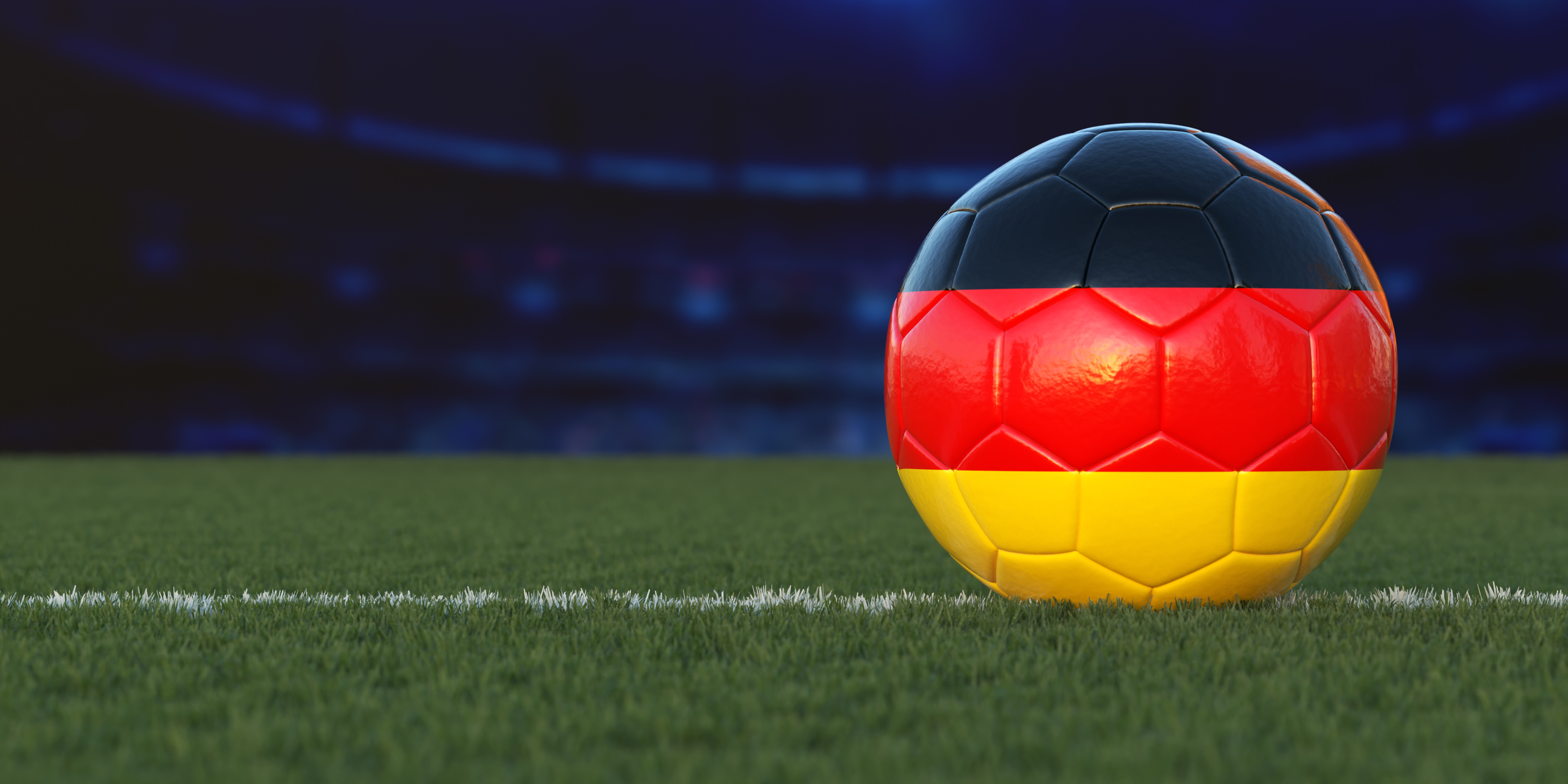 Flag of Germany On Soccer Ball