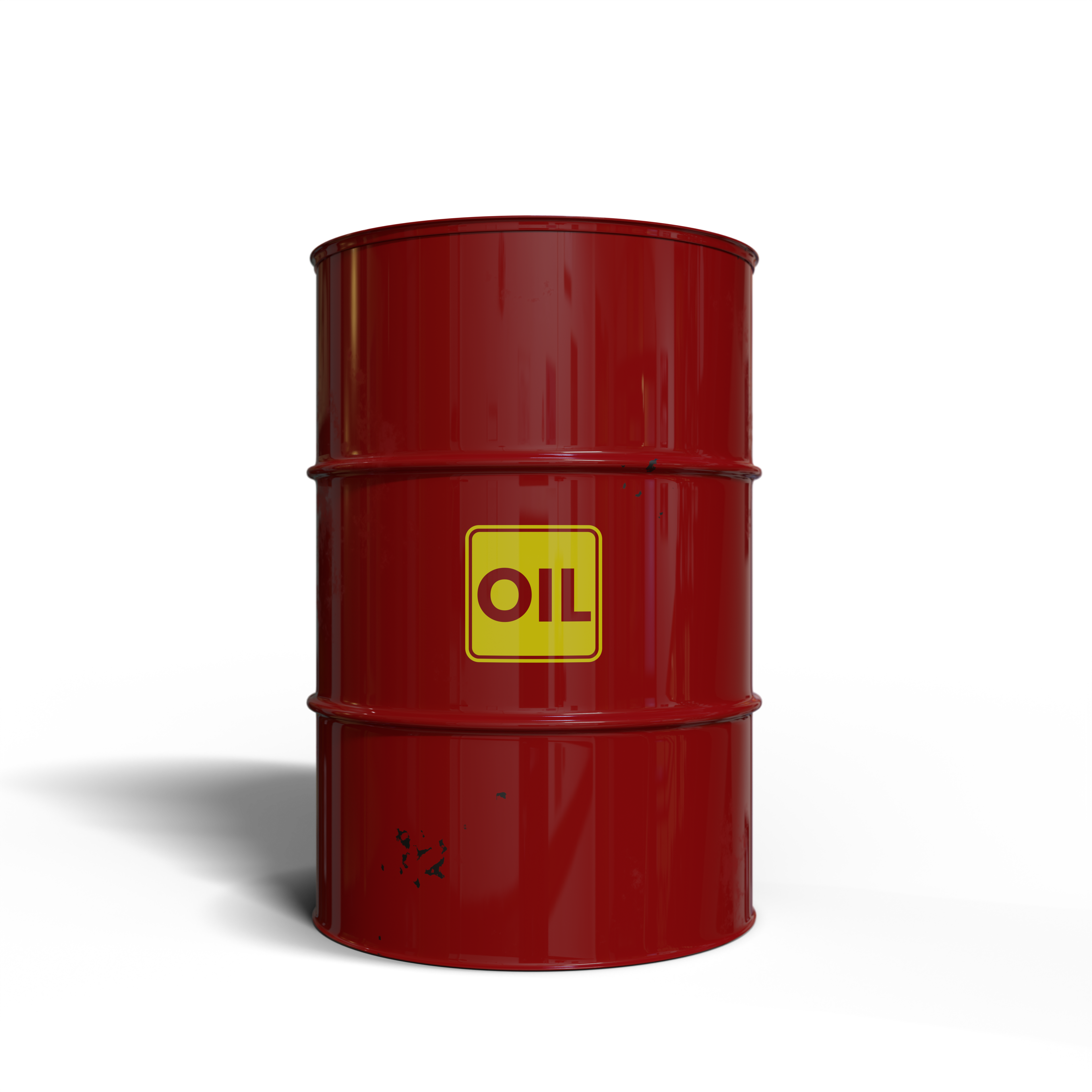 RED OIL BARRELS With Transparent Background (2)